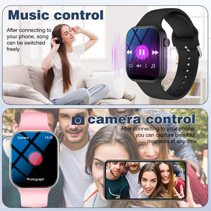 2.02” HD Smartwatch – Bluetooth Calling Fitness Watch with Weather, Sports Tracking & Free Shipping