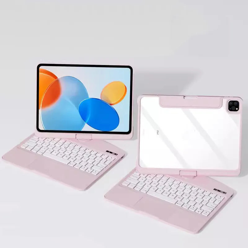 Acrylic Keyboard Case with Trackpad