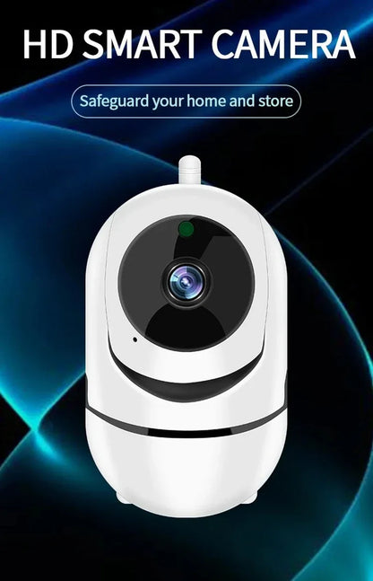1080P WiFi Smart Security Camera – Mini Indoor IP Camera with Auto Tracking, Night Vision & Free Shipping