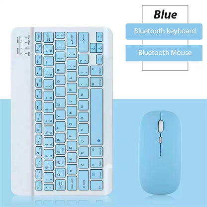 Bluetooth Keyboard & Mouse Set for iPad, Tablet & Laptop