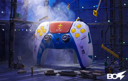 PS5 Controller Mecha Style Shell – Custom Faceplate Cover with Touchpad for DualSense Controller & Free Shipping