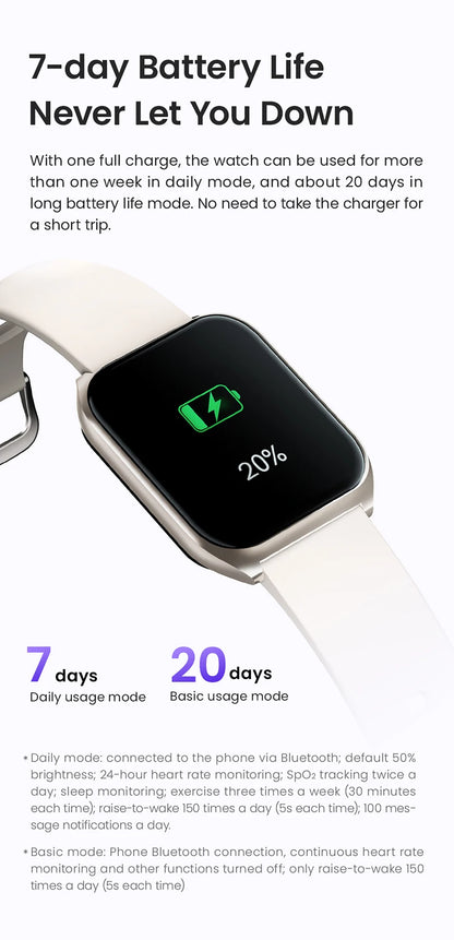HAYLOU Watch 2 Pro Smartwatch – Fitness Watch with Large Display & Free Shipping
