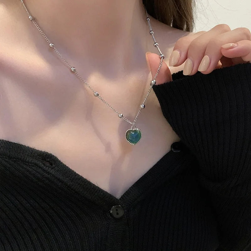 Minimalist Stainless Steel Pendant Necklaces