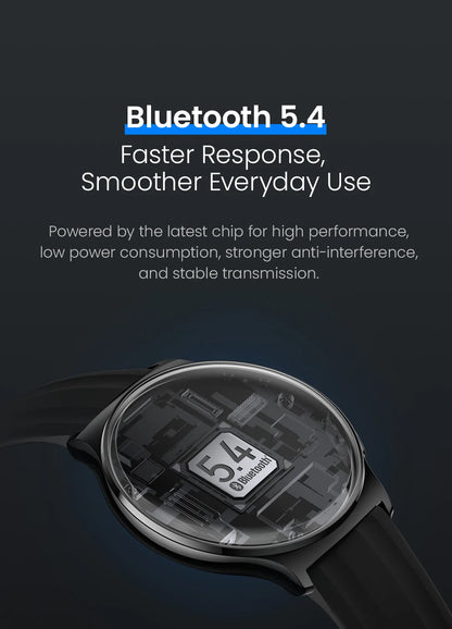 HAYLOU Solar Lite 2 Smartwatch – 1.43” AMOLED Fitness Watch with 24H Health Monitoring, 150+ Sports Modes & Voice Calling