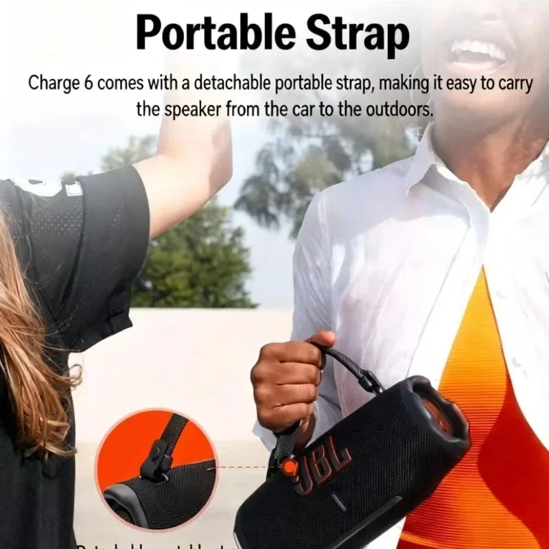 JBL Charge 6 Bluetooth Speaker Portable Wireless Speaker IP68 Waterproof Bank Stereo Bass Outdoor Party Speaker JBL Charge 6