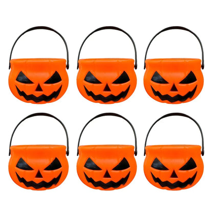 6-Piece Mini Halloween Candy Buckets