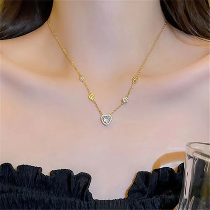 Minimalist Stainless Steel Pendant Necklaces
