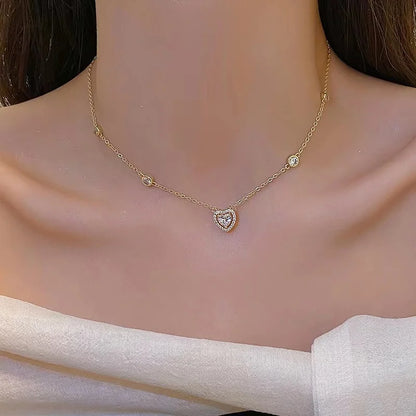 Minimalist Stainless Steel Pendant Necklaces