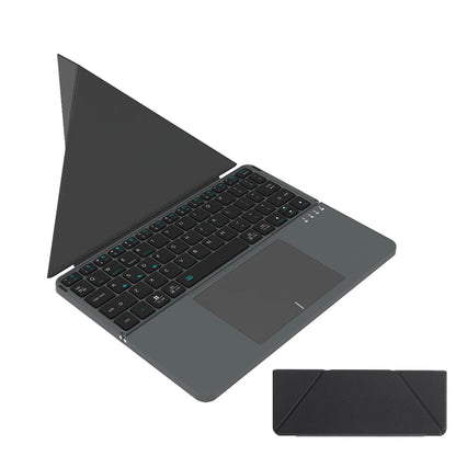 Foldable Bluetooth Keyboard with Touchpad & Case