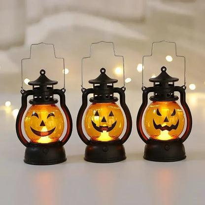 DIY LED Pumpkin Lantern Halloween Decoration