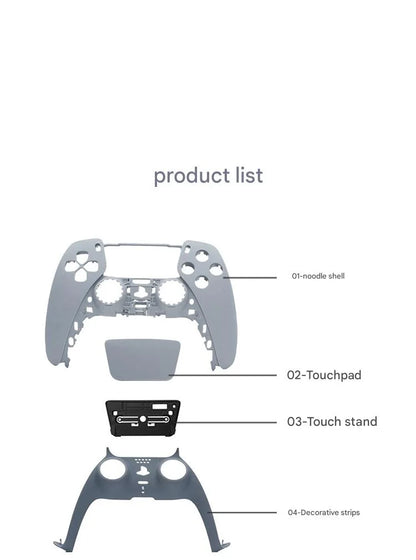 30th Anniversary Style Controller Housing Shell – Replacement Front & Back Cover Kit for PS5 Controller with Free Shipping