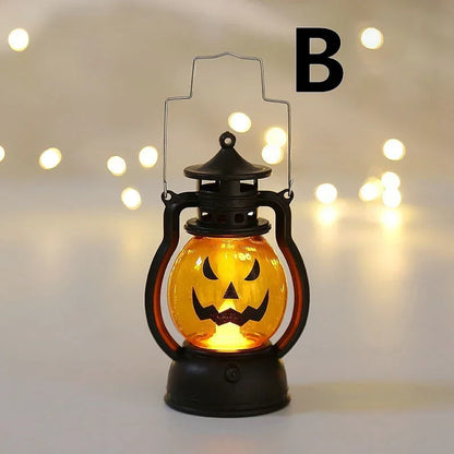 DIY LED Pumpkin Lantern Halloween Decoration