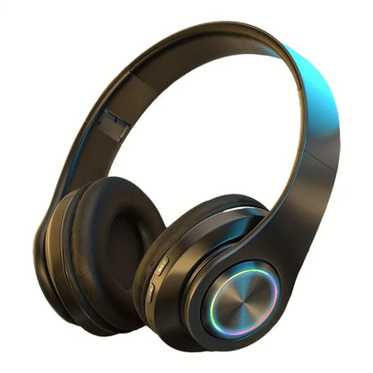 ANC Wireless Over-Eear Headphones – Deep Bass Foldable Bluetooth Headset