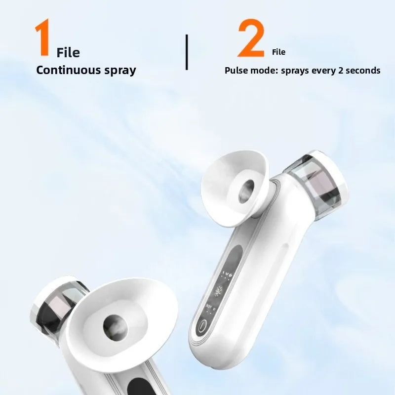 Portable Eye & Face Nano Mist Sprayer – Hydrating Steam Care Device for Daily Self-Care