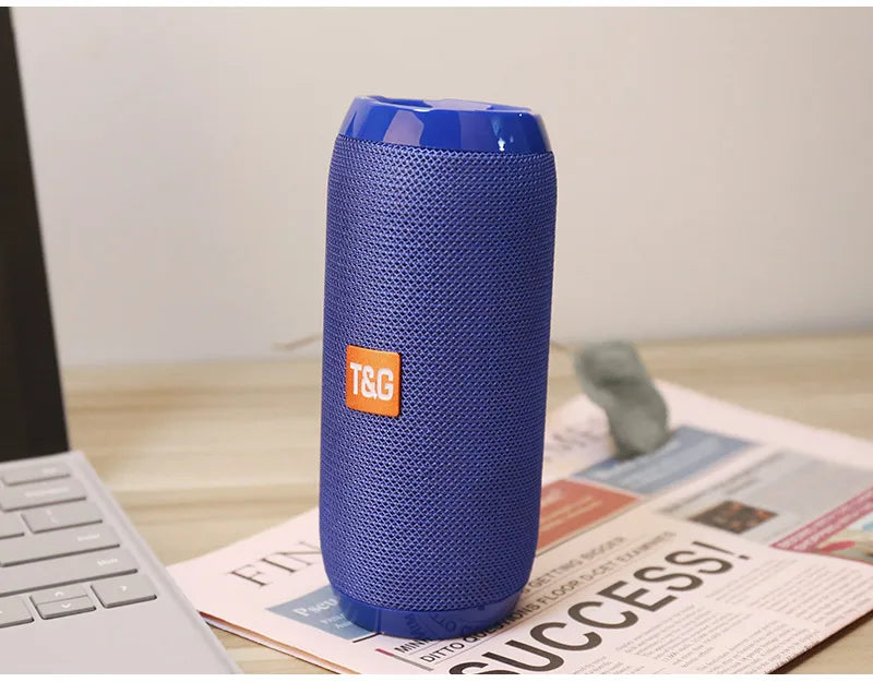 Portable Wireless Bluetooth Speaker – Mini Outdoor Bass Speaker with FM Radio, Hands-Free Call & Free Shipping