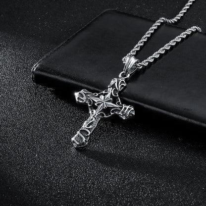 Stainless Steel Cross Necklace