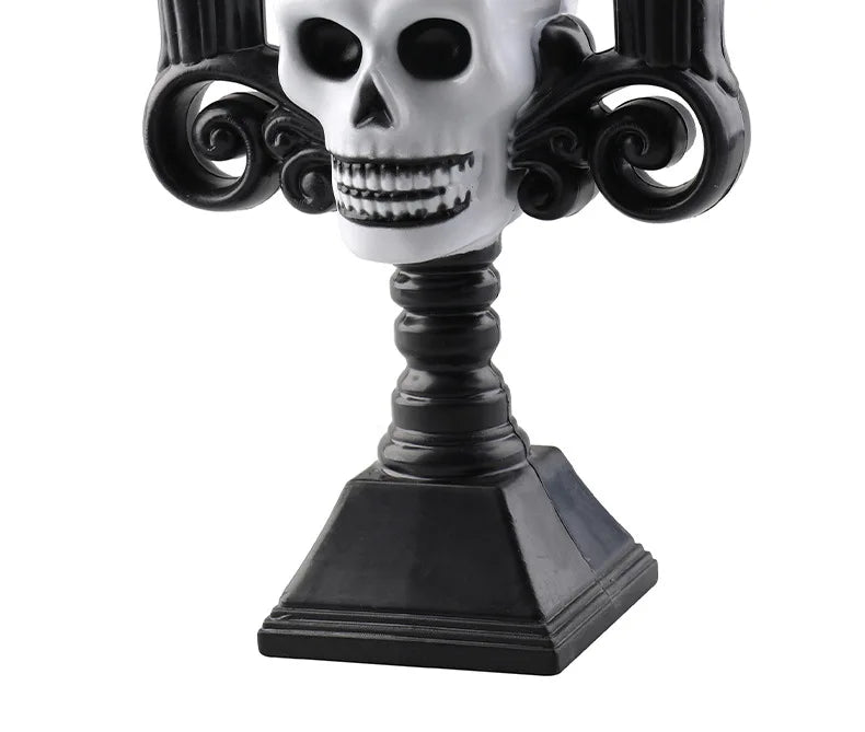 Skull Candelabra LED Halloween Light