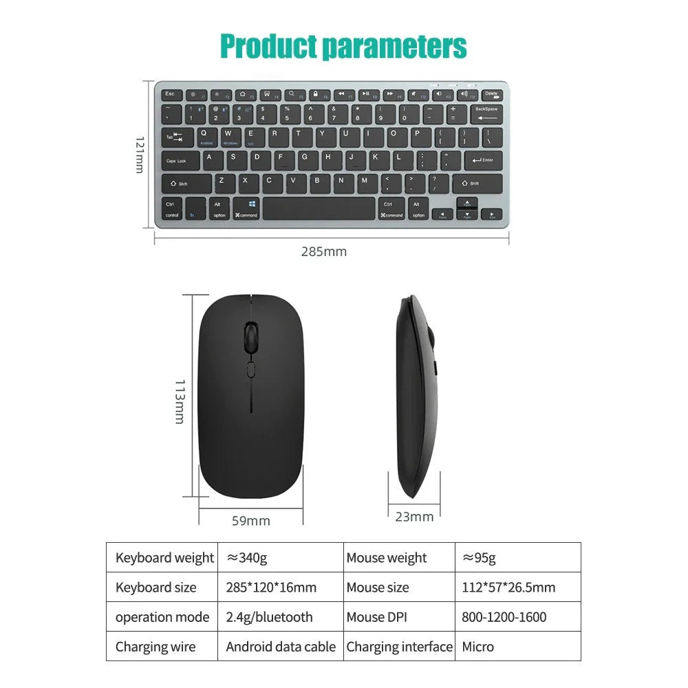 Wireless Keyboard & Mouse Set