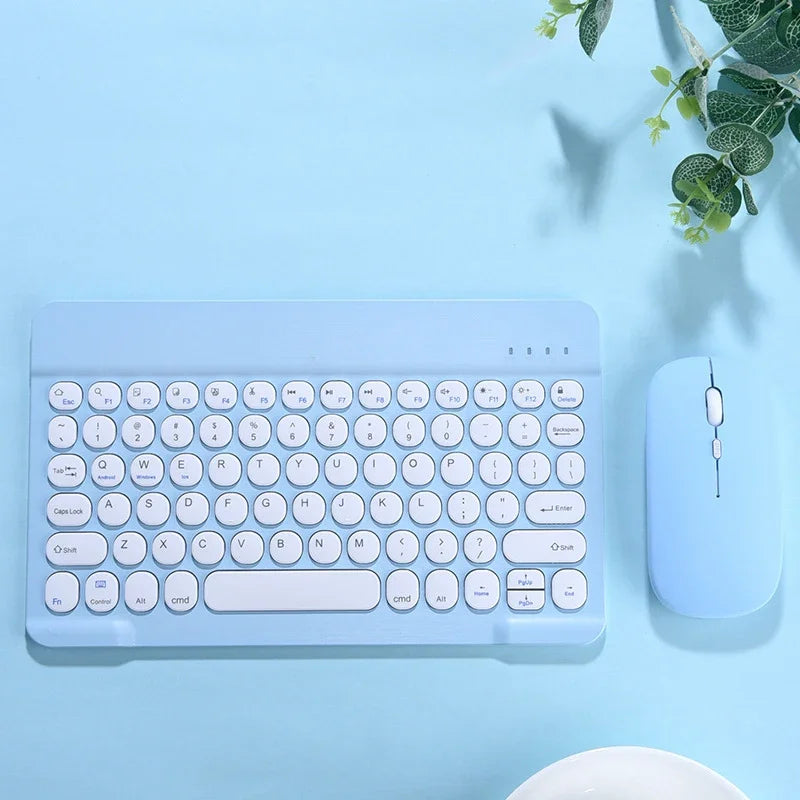 Ultra Thin Bluetooth Keyboard Set