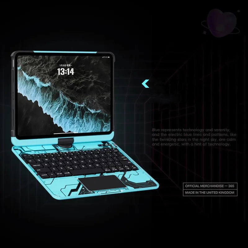 Magnetic iPad Keyboard Case