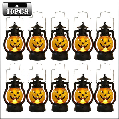 DIY LED Pumpkin Lantern Halloween Decoration