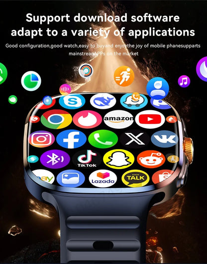 M99 5G Smartwatch – AMOLED Display Watch with Camera, GPS & Free Shipping