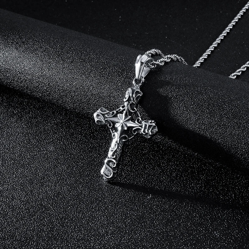 Stainless Steel Cross Necklace