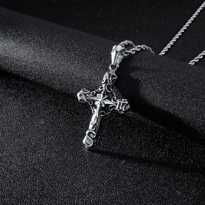 Stainless Steel Cross Necklace