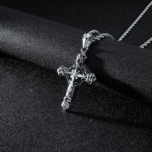 Stainless Steel Cross Necklace