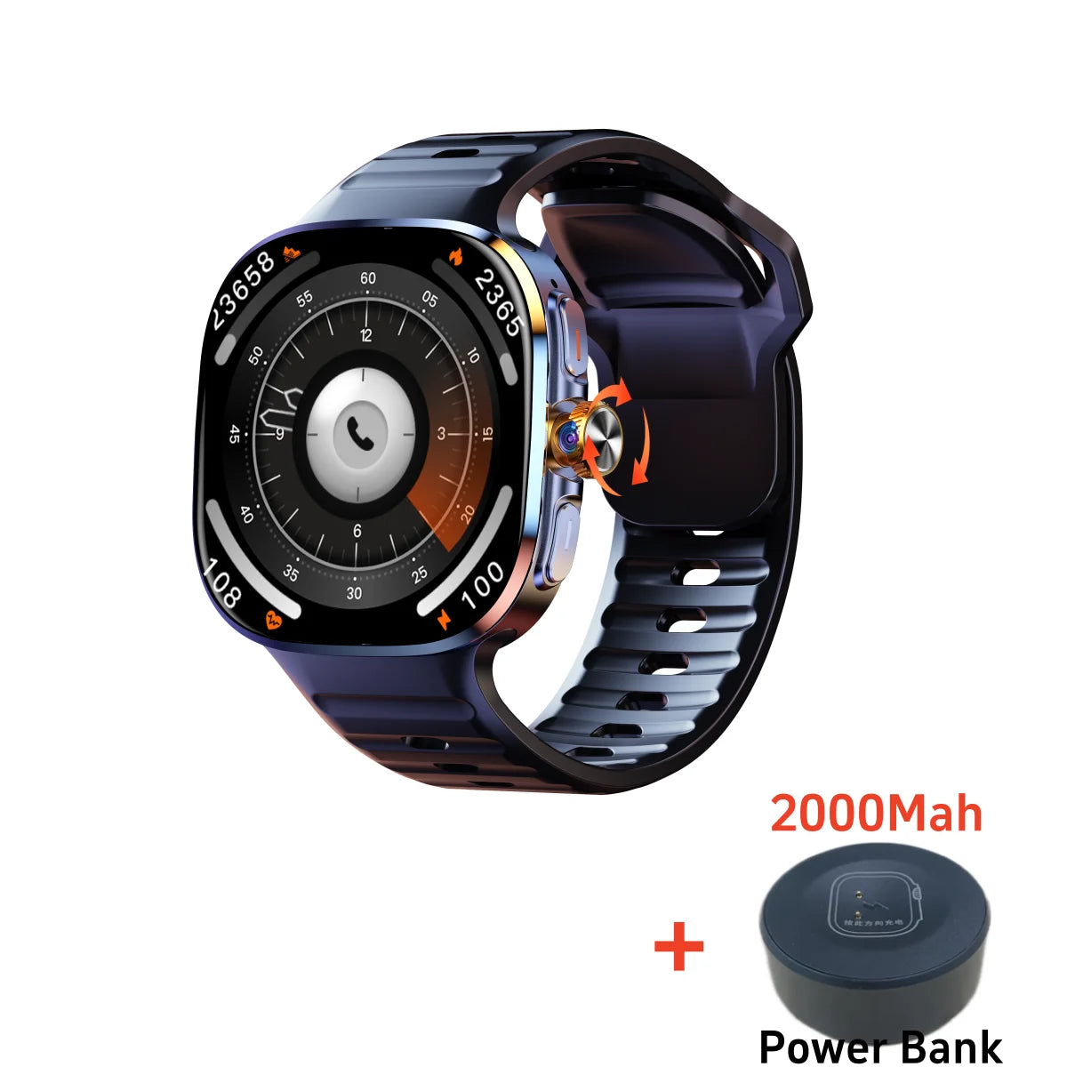 M99 5G Smartwatch – AMOLED Display Watch with Camera, GPS & Free Shipping