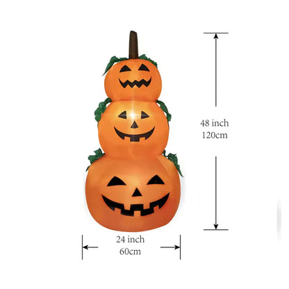 Light-Up Halloween Pumpkin Inflatable