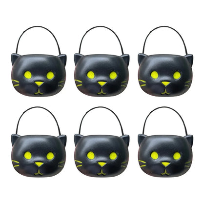 6-Piece Mini Halloween Candy Buckets