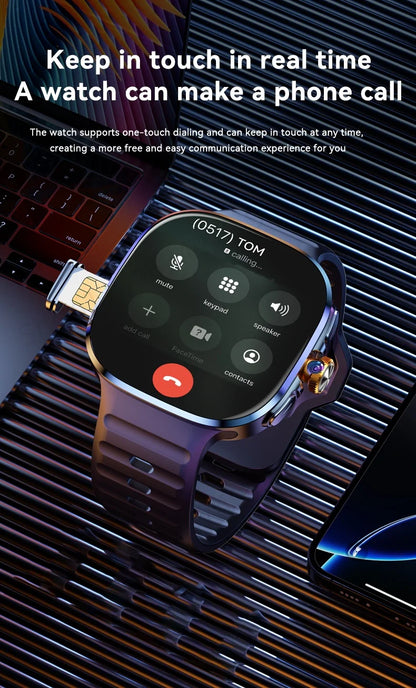 M99 5G Smartwatch – AMOLED Display Watch with Camera, GPS & Free Shipping
