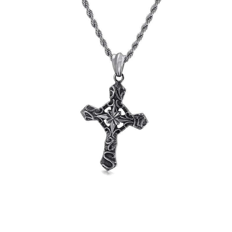 Stainless Steel Cross Necklace