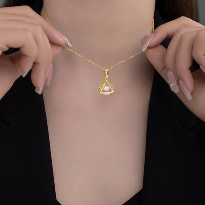 Minimalist Stainless Steel Pendant Necklaces