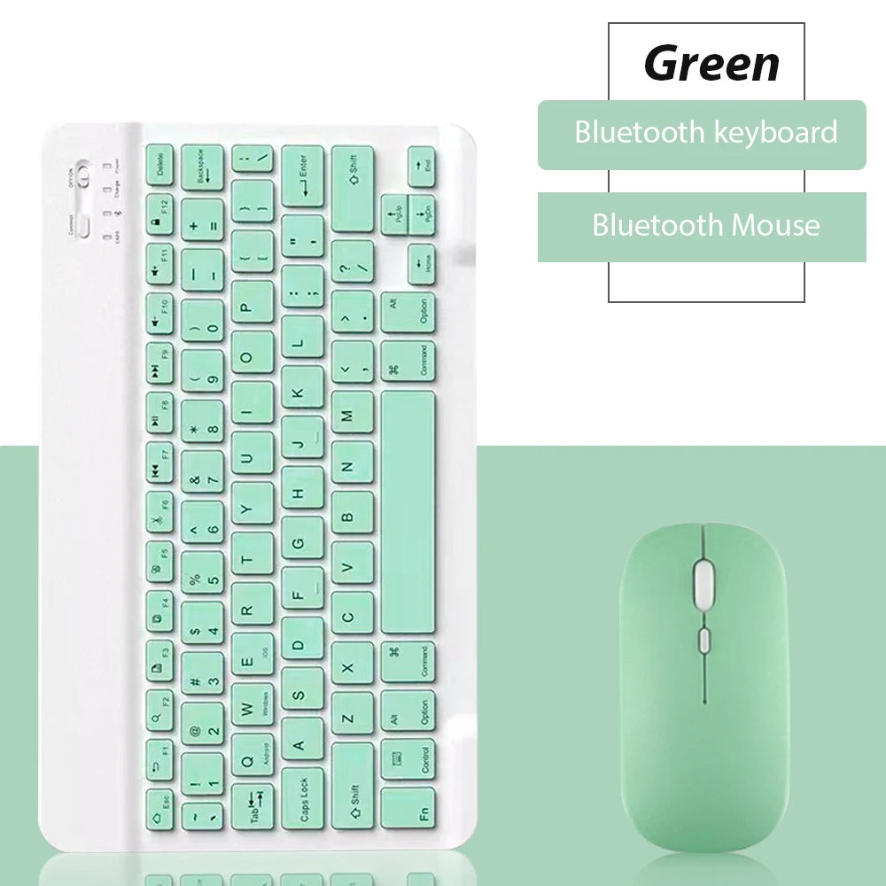 Bluetooth Keyboard & Mouse Set for iPad, Tablet & Laptop