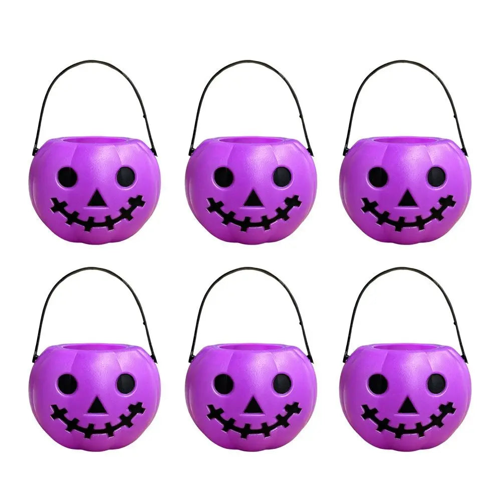 6-Piece Mini Halloween Candy Buckets