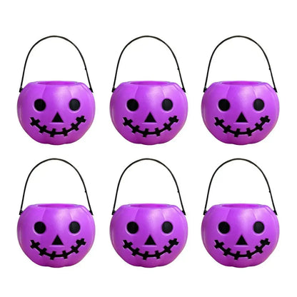 6-Piece Mini Halloween Candy Buckets