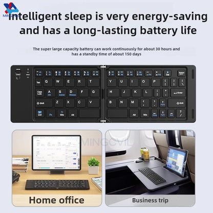 Mini Foldable Bluetooth Keyboard
