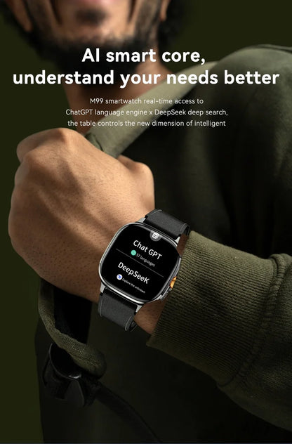 M99 5G Smartwatch – AMOLED Display Watch with Camera, GPS & Free Shipping