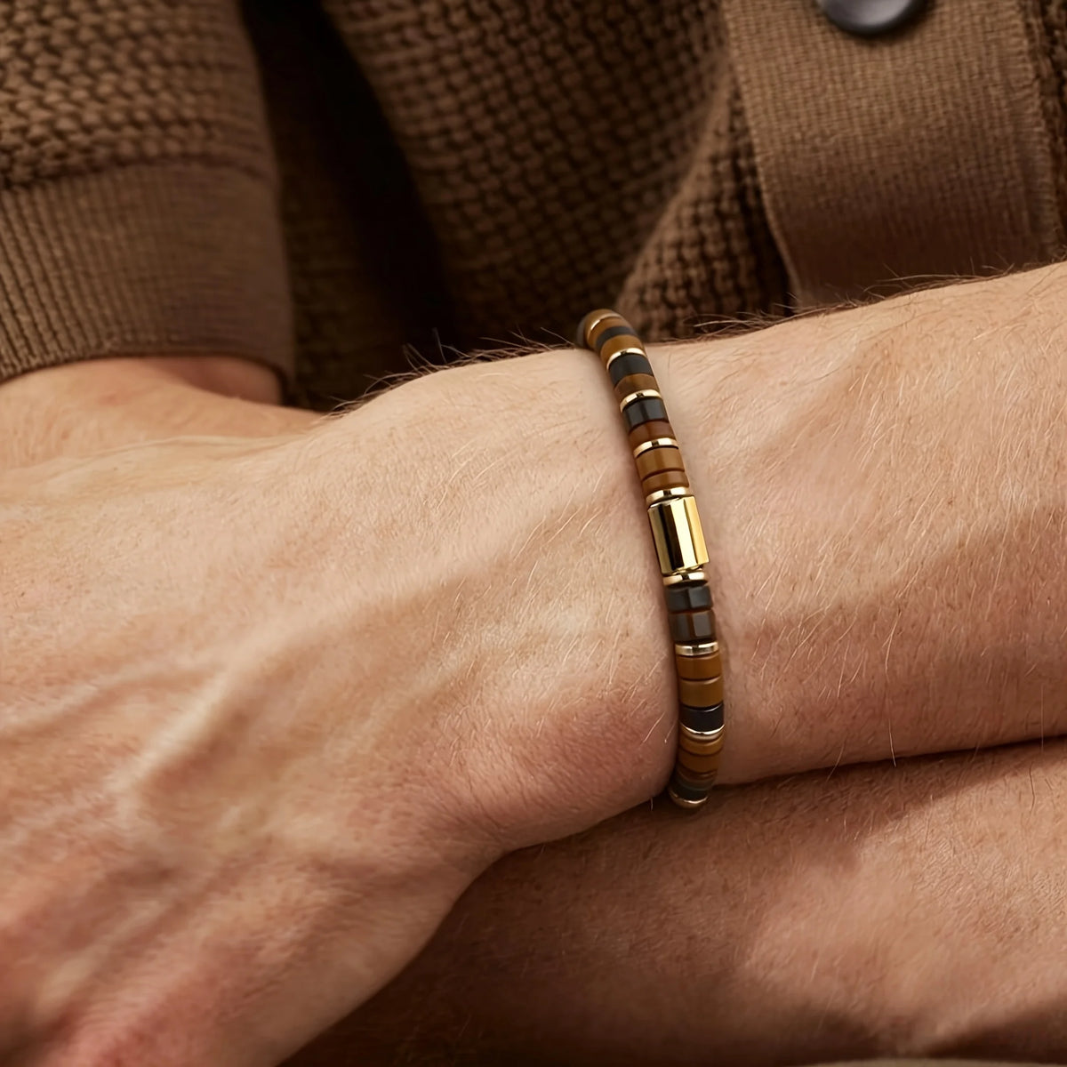 Natural Tiger’s Eye Bracelet