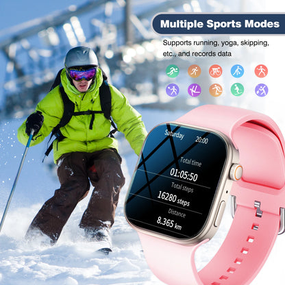 2.02” HD Smartwatch – Bluetooth Calling Fitness Watch with Weather, Sports Tracking & Free Shipping