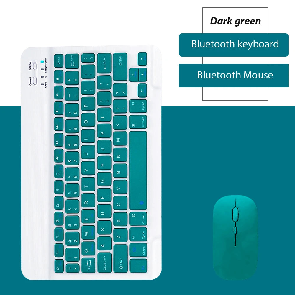 Bluetooth Keyboard & Mouse Set for iPad, Tablet & Laptop