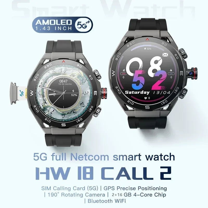 VP900 4G Smartwatch with SIM Card – GPS Fitness Watch with Camera, Video Call, Waterproof Design & Free Shipping