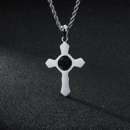 Stainless Steel Cross Necklace