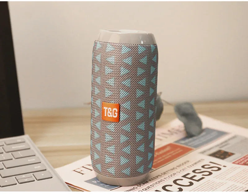 Portable Wireless Bluetooth Speaker – Mini Outdoor Bass Speaker with FM Radio, Hands-Free Call & Free Shipping