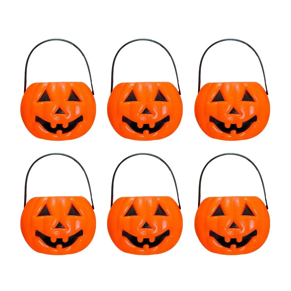 6-Piece Mini Halloween Candy Buckets