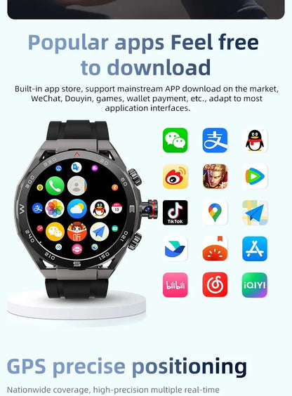 VP900 4G Smartwatch with SIM Card – GPS Fitness Watch with Camera, Video Call, Waterproof Design & Free Shipping