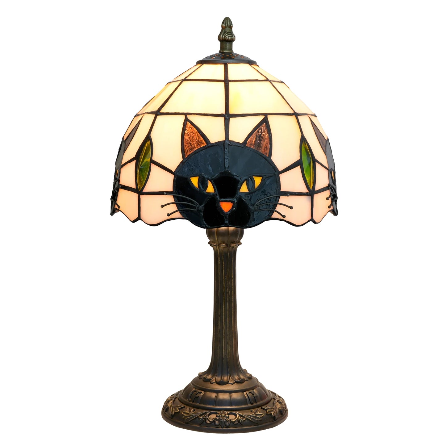 Cute Black Cat Bedside Table Lamp – Vintage Animal Desk Lamp with Free Shipping