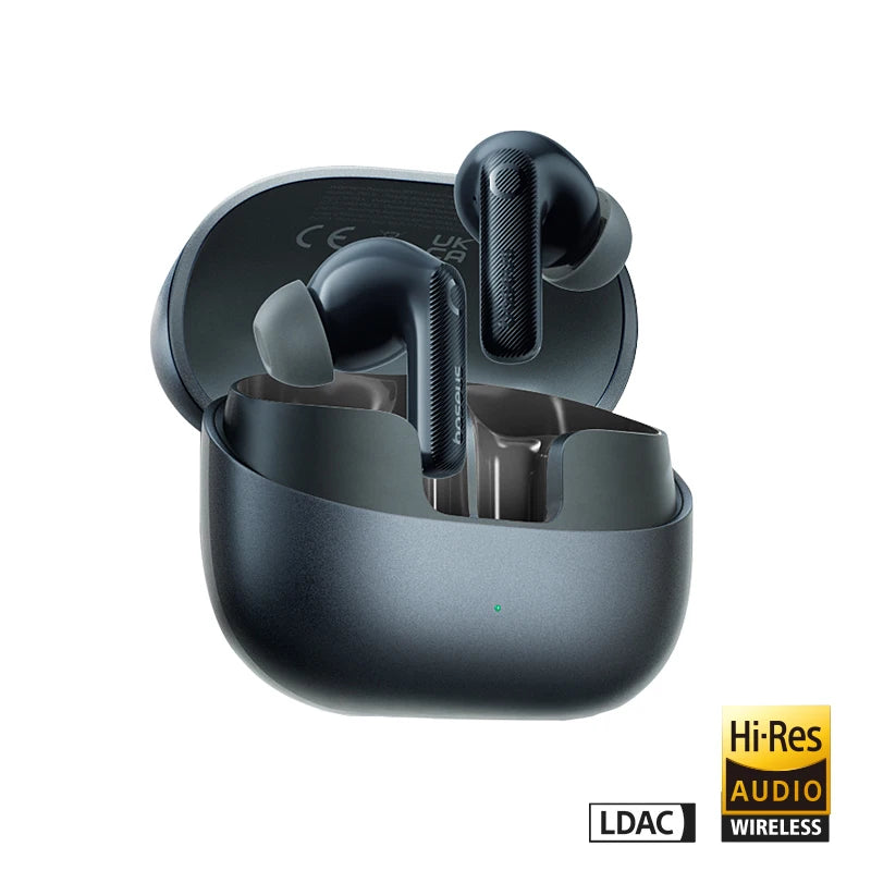 Baseus EP10 Pro ANC Wireless Earbuds – Bluetooth 6.0 Hi-Res Earphones with 50dB Noise Cancelling & 55H Playtime